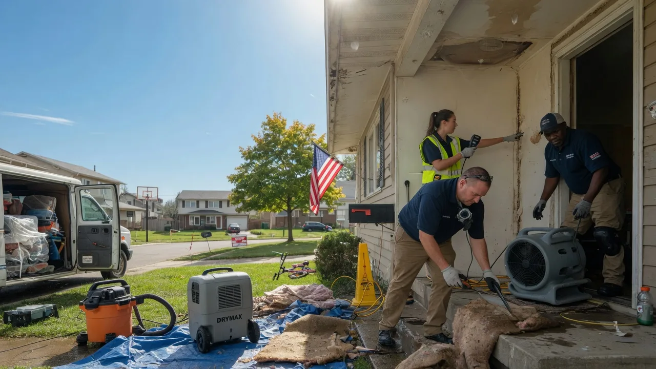 Water Damage Restoration in South Heart, ND near me